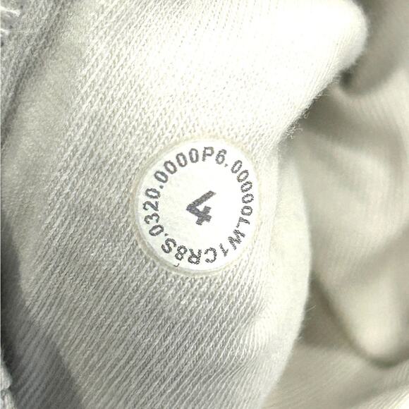 Lululemon Rib Dress Sweatshirt Size 4 Call for Cozy Gray Cotton High Neck - Picture 9 of 9